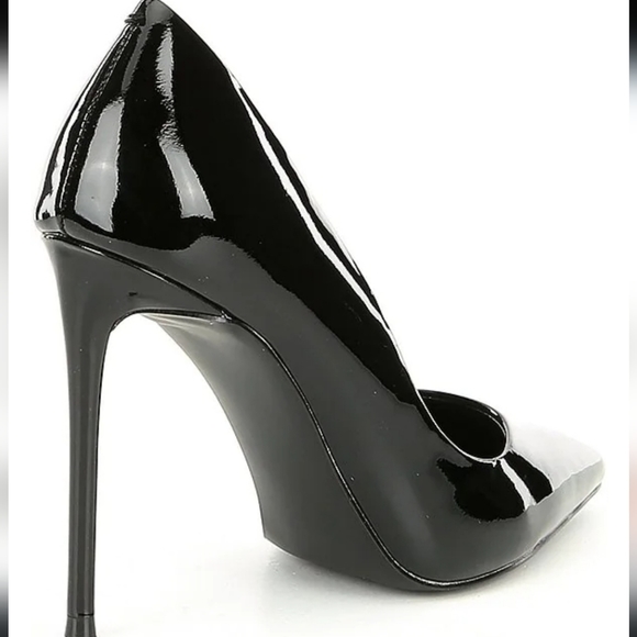 VALA Patent Pointed Toe Stiletto Pumps - Picture 6 of 7